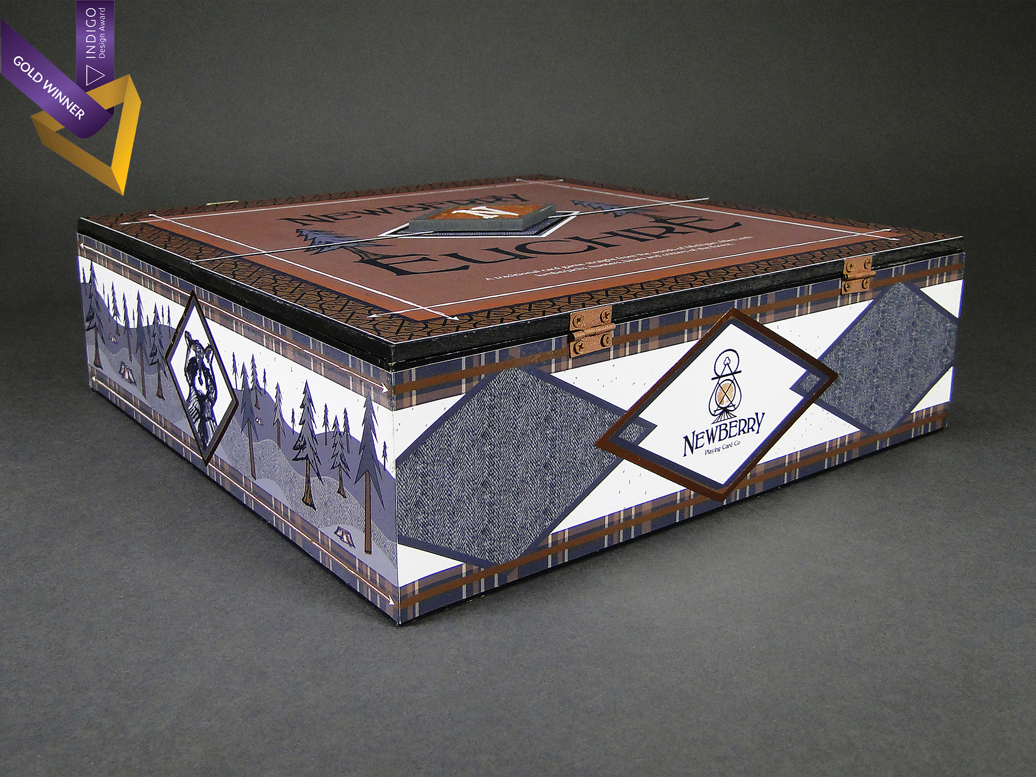 photo of all the game cards scoring pad and box